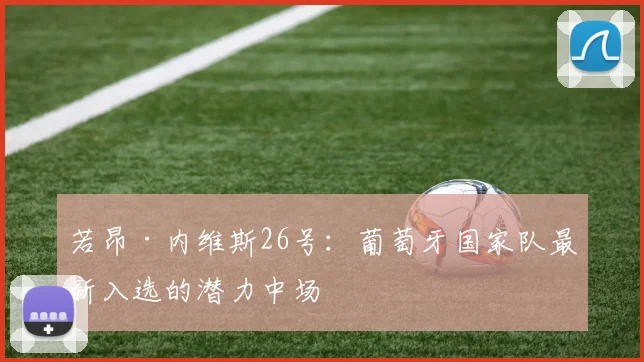 若昂·内维斯26号:葡萄牙国家队最新入选的潜力中场